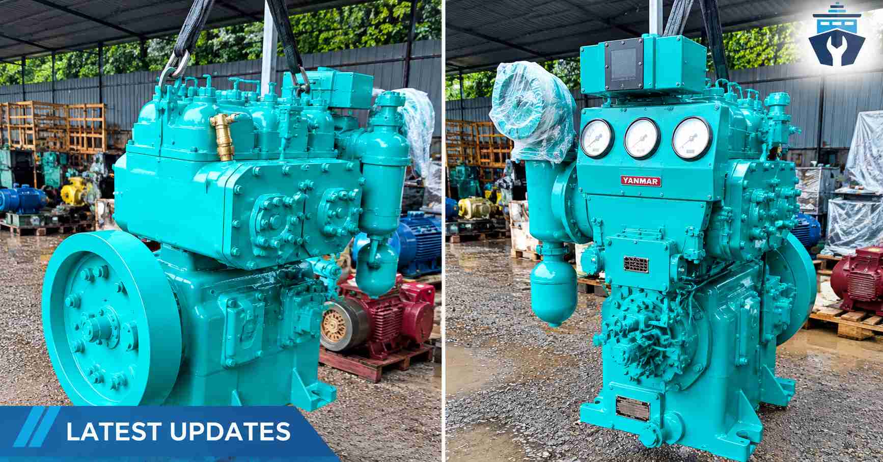 MAIN AIR COMPRESSOR - YANMAR SC30